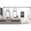 CALORIFER FLAT BLACK 800X500mm NEGRU MAT