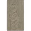 Placa Gard 3D Ambele Fete Textura Lemn WPC Gri Deschis