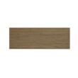 Placa WPC decking antichizat stejar inchis, gol rotund