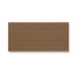 Placa WPC decking antichizat stejar inchis, gol rotund