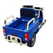 Triciclu electric pentru persoane, cu banchetă dublă Bendis, albastru-gri