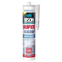SILICON BISON SANITAR SUPER TRANSPARENT 280ML
