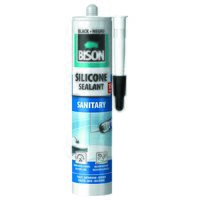 SILICON SANITAR NEGRU BISON 280 ML