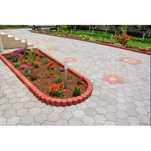 PAVAJ FLOARE 2 ROSU 4 CM