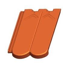 TIGLA BAVARIA DUO TERRA ROSA (solz dublu) (12 BUC/MP)(240buc/pal