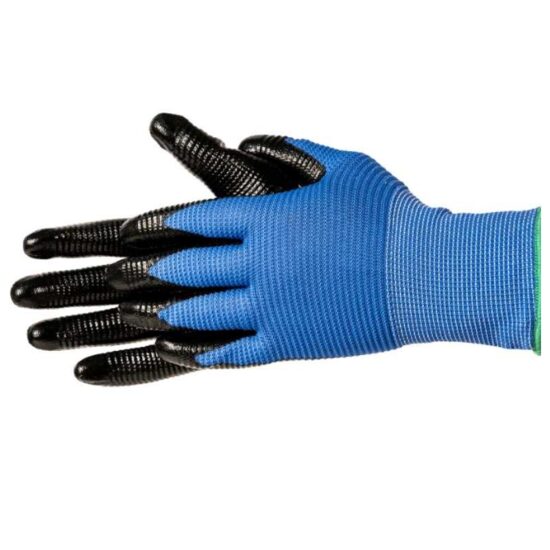 MANUSI NITRIL NEGRU-ALBASTRU L74156