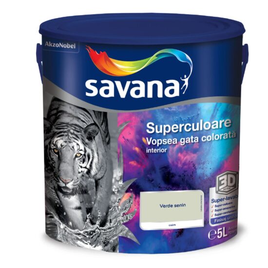 SAVANA SUPERCULOARE VERDE SENIN-CALM 5 L