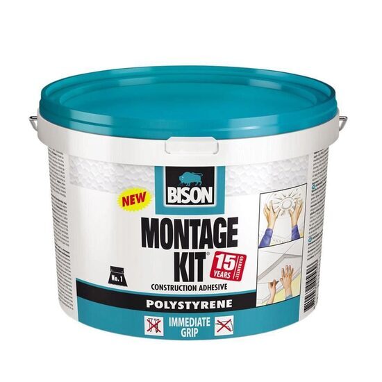 MONTAGEKIT POLISTIREN 4KG BISON