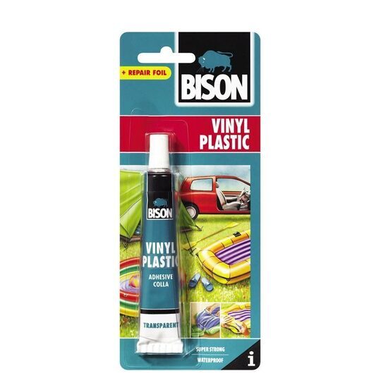 VINIL ADEZIV PT PVC MOALE BISON SET 25ML
