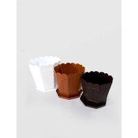 GHIVECI RUSTIC 12 L ALB (STERK)