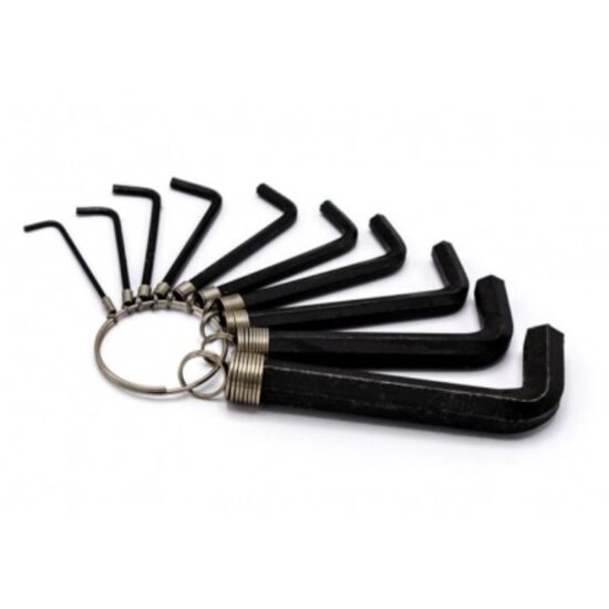 SET 10 CHEI HEXAGON 1,5-10 CRV SAT L56391