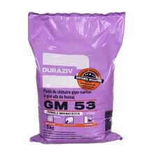 DURAZIV GLET GM53 PASTA DE CHITUIRE PT PLACI DE GIPS-CARTON 5 KG (4) (128)