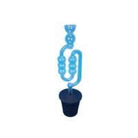 Dop pentru fermentație cu serpentină din plastic 25-50 l