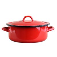 CRATITA EMAILATA  1.5 L (16 CM) + CAPAC VEF