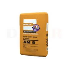 DURAZIV AM 9 CU KAUCIUC -ADEZIV PT.GRESIE SI FAIANTA INTERIOR 25 KG (48)