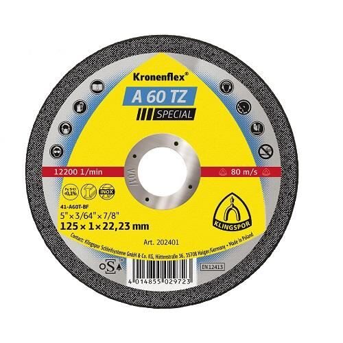 DISC FLEX KLINGSPOR 115x1X22 INOX