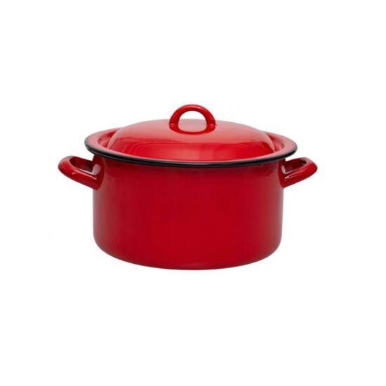 Cratiță emailată 16.5 l (40 cm)+ capac 