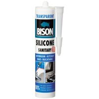 SILICON SANITAR TRANS BISON 280 ML
