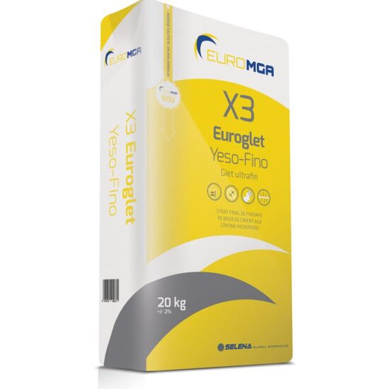 GLET EUROGLET YESO FINO RECUPERABIL 20 KG