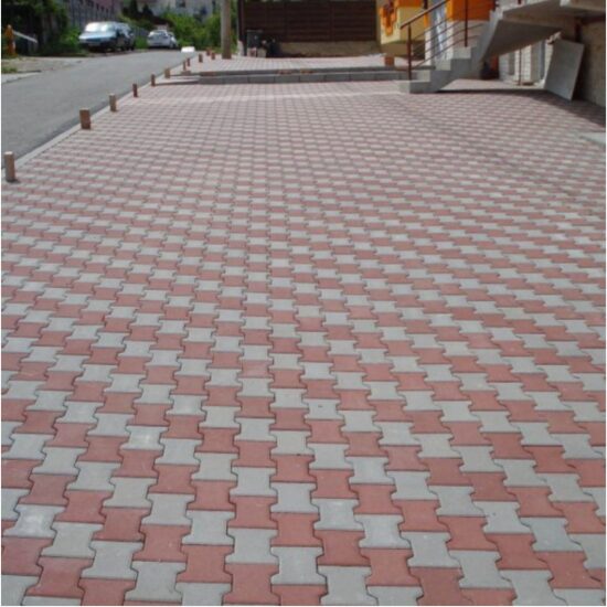 PAVAJ DUBLU T 8CM ROSU (8.37MP/PAL)