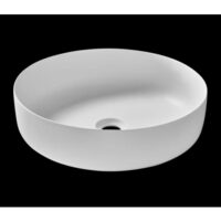 LAVOAR ROTUND MEMPHIS ALB 41.5cm