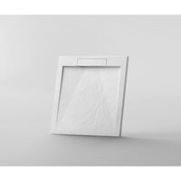 CADA DE DUS STONE ALB 90X90X2.5 CM