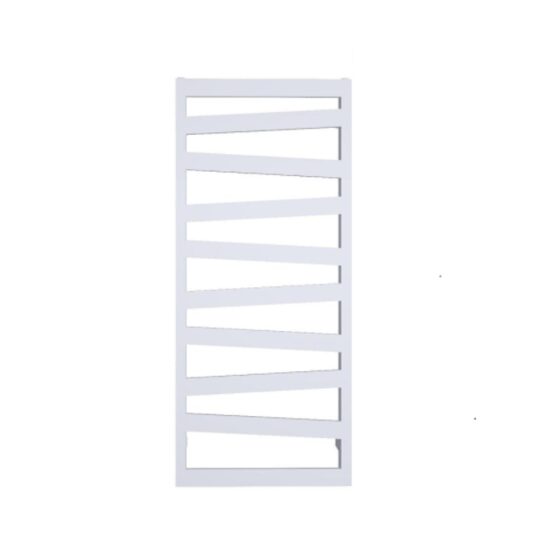 CALORIFER DIAGONAL WHITE 1200X500mm ALB LUCIOS