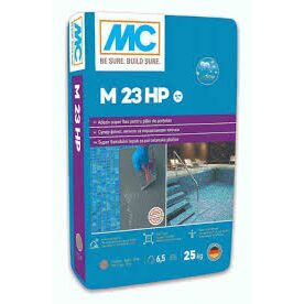 MC M23HP ADEZIV GRI GRESIE-FAIANTA SUPERFLEXIBIL  C2TES1  EXT 25 KG (48)(pt placi peste 120cm *120cm )