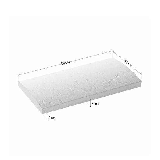 CAPAC INTERVAL GARD ROMA ROYAL 50X25X4 WHITE 72BUC/PAL