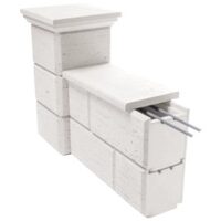 CAPAC INTERVAL GARD ROMA 50X35X3 WHITE 60BUC/PAL