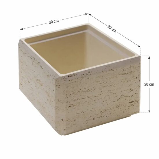 TRAVERSTONE BLOCK 30X30X20 SMOKE 60BUC/PAL