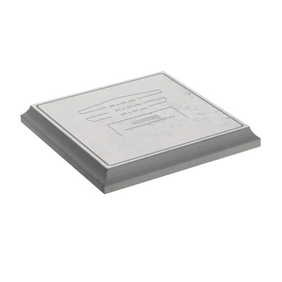 Capitel Stâlp Gard Picurator, Silver, 35x35x4 cm