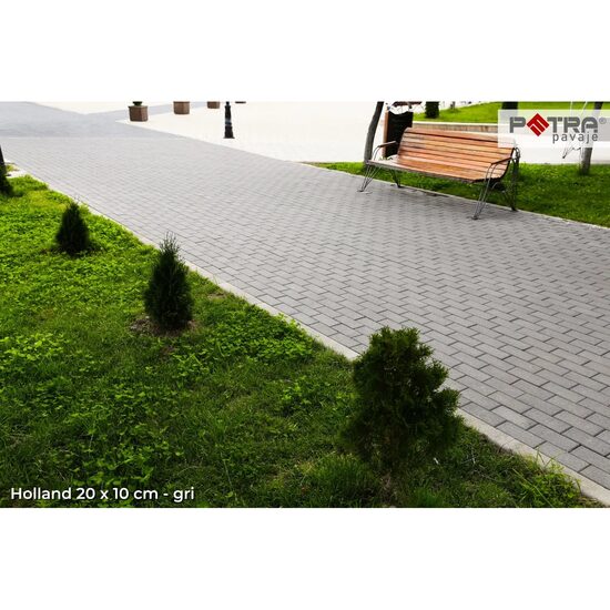 PAVAJ HOLLAND 20X10X4 GRI FLO (16.2 MP/PAL,50buc/mp) 810 buc / pal