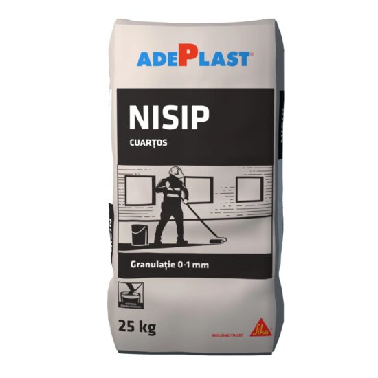 NISIP CUARTOS 25KG (48b/pal)