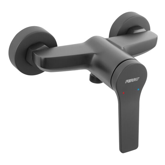 FERRO BATERIE PERETE DUS STRATOS NEGRU FARA ACCESORII