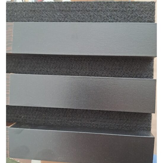 SET RIFLAJ MDF 33MM CU PR. MONTAJ 1111 NEGRU 8buc/cut