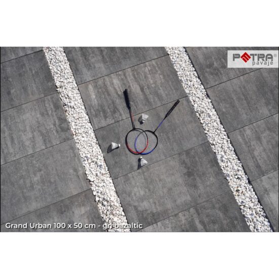 DALE GRAND URBAN 100x50x8 GRI BAZALTIC
