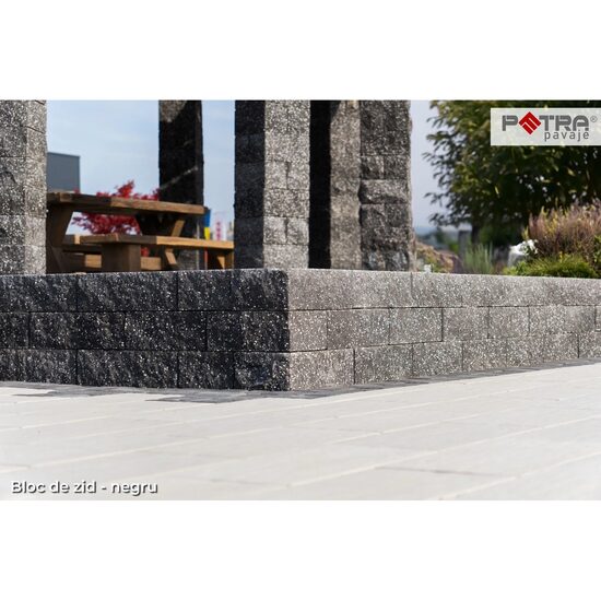 BLOC ZID 50X25X15 NEGRU