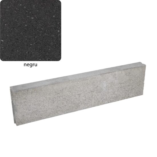 BORDURA FLO NEGRU 100X25X8 (33)