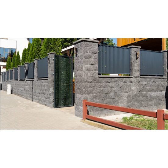 ELEMENT STALP DUBLU BAROC 40X40X20 NEGRU