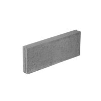 BORDURA ELIS B 16 GRI CIMENT  50x20x5 (96 BUC/PAL ) (dreapta sus )