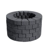 JARDINIERA RONDA ANTICO ANTRACIT