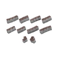 PAVAJ ARCADE A3 MARO PATINAT 10CM 3BUC/RAND