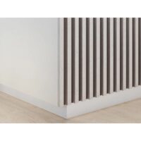 SET RIFLAJ MDF 33X19MM CU PROFIL  MONTAJ ALB