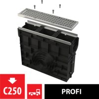 RIGOLA COLECTARE PT AVZ103 RAMA METALICA GRATAR GALVANIZAT C250