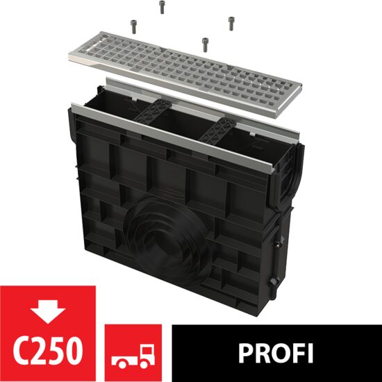 RIGOLA COLECTARE PT AVZ103 RAMA METALICA GRATAR GALVANIZAT C250