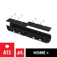 RIGOLA EXT 100MM RAMA PASTIC GRATAR PLASTIC A15 AVZ401