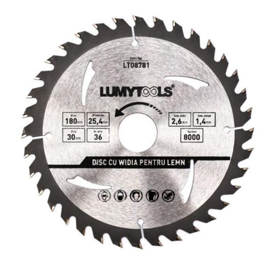 DISC VIDIA PT LEMN 180 MM L08781