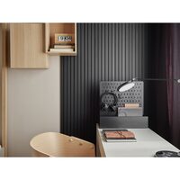 RIFLAJ LINERIO M-LINE NEGRU
