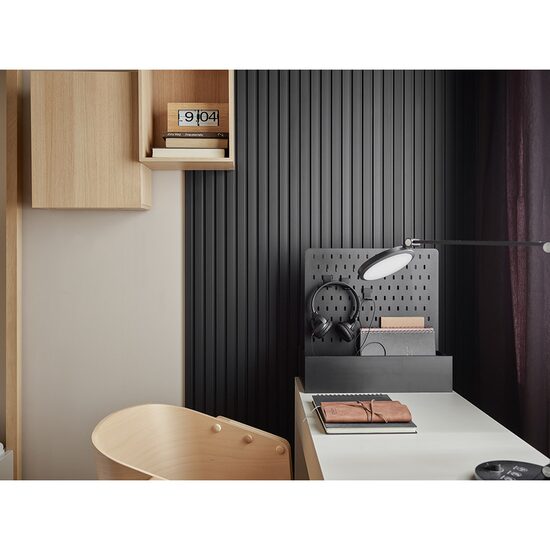 RIFLAJ LINERIO M-LINE NEGRU